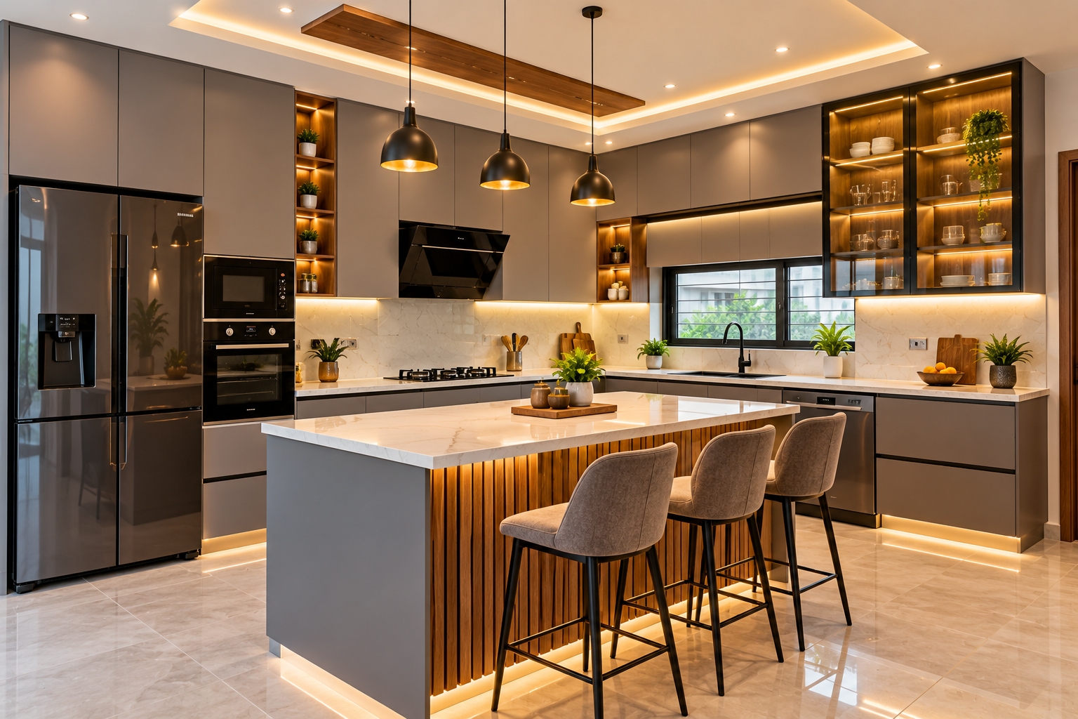 Modular kitchen design